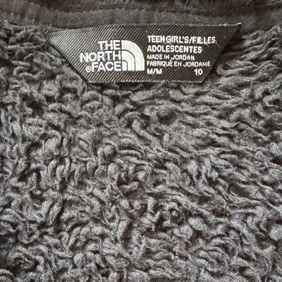 The North Face Kids/Teens Black Fleece Hooded Jacket - Picture 2 of 4